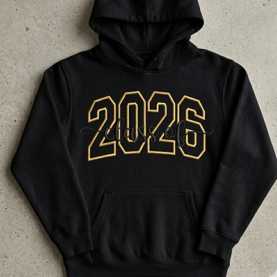Embroidered  ADULT PREMIUM 9OZ HOODIE