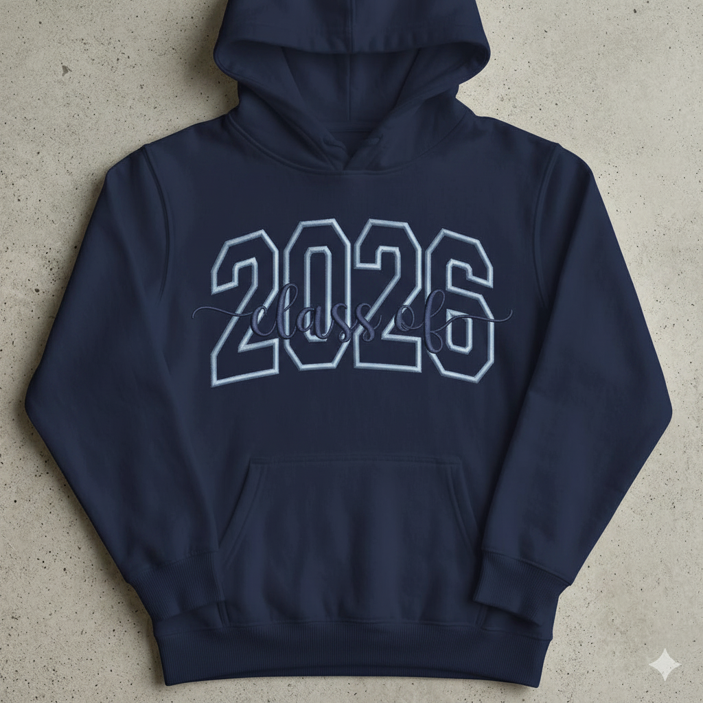 Class of 2026 Navy Hoodie